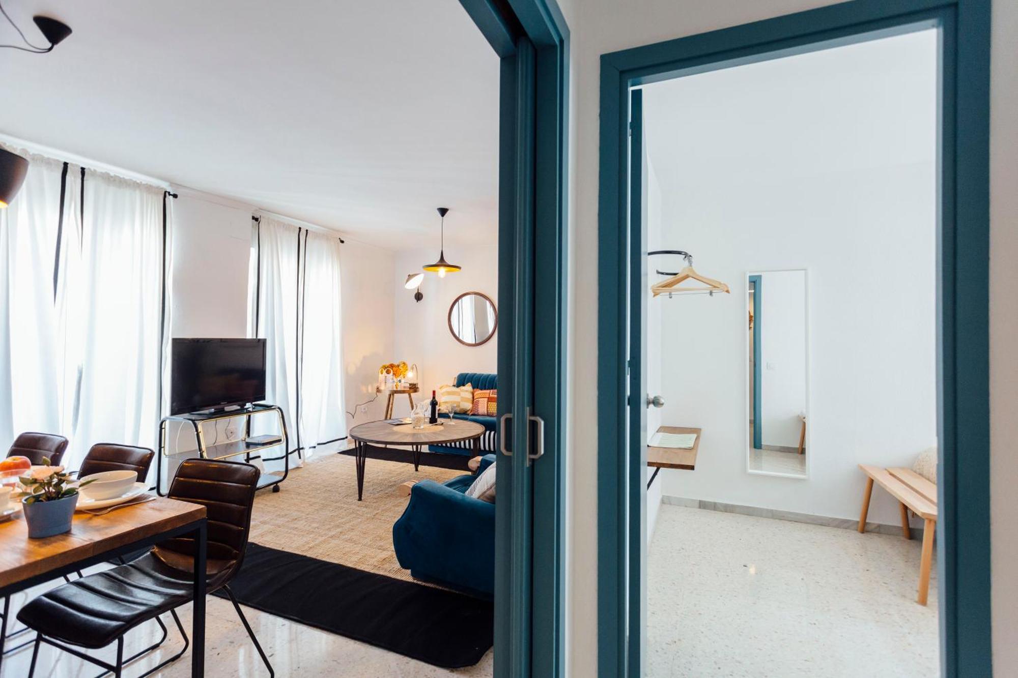 Stunning And Colorful- 4Bd 2Bth- Santa Cruz Appartement Sevilla Buitenkant foto