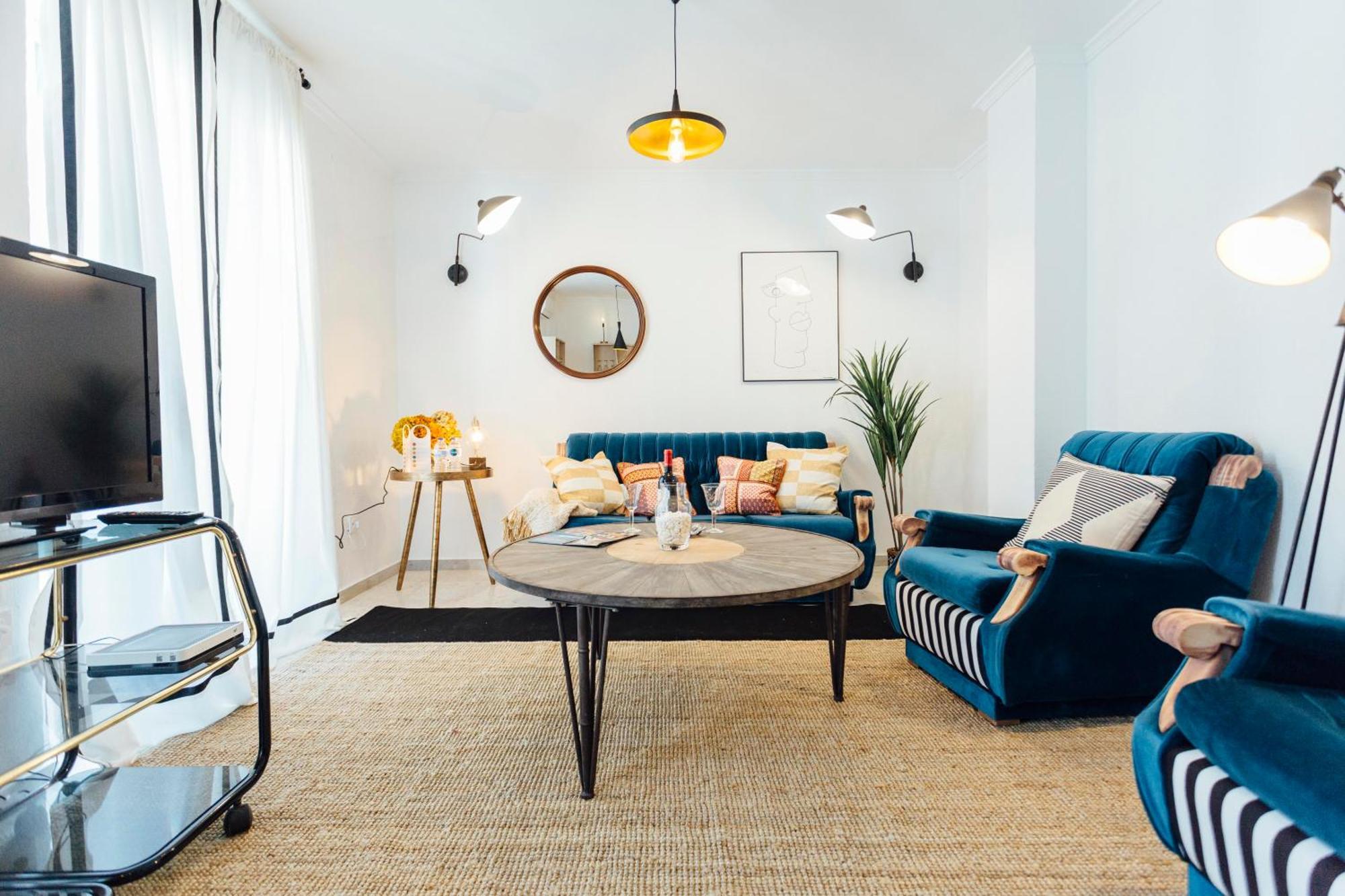 Stunning And Colorful- 4Bd 2Bth- Santa Cruz Appartement Sevilla Buitenkant foto